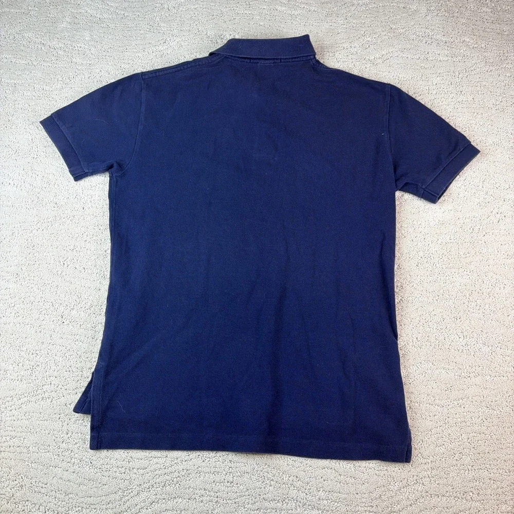 Men's Polo By Ralph Lauren Small Crest Logo Short Sleeve Polo Shirt Vintage‎
